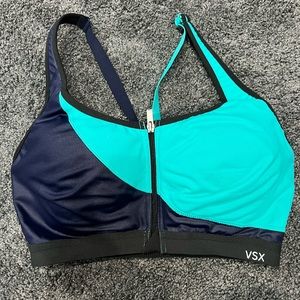 Knockout by VS front close sports bra size 34D